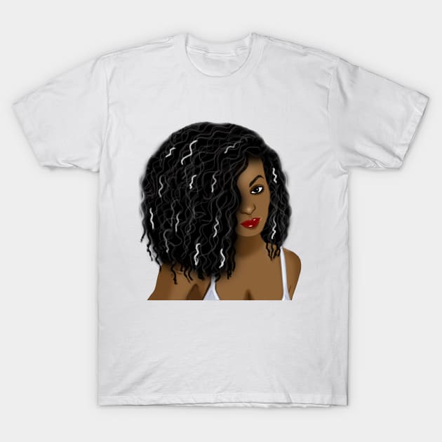 melanin queen T-Shirt by Spinkly Creations 